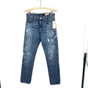 Polo Ralph Lauren The Sullivan Slim ‘Painted Classic Blue’ Jeans Boys Size 14